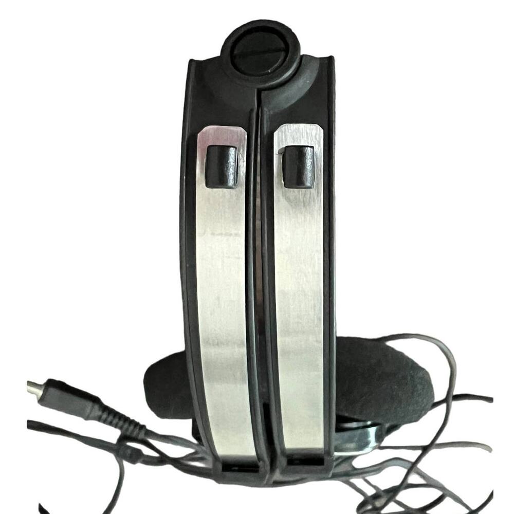 VTG CB Labs Wired Headphones 3.5mm On Ear Retro Tech Y2K Cybercore 90s 00s - Picture 3 of 7